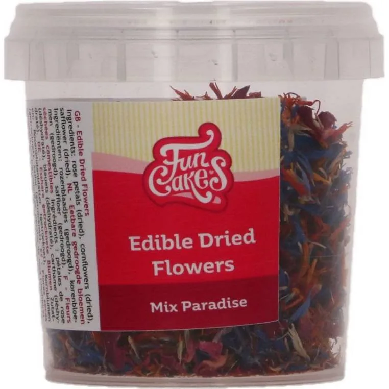 Sušené jedlé květy mix Paradise 5 g – FunCakes