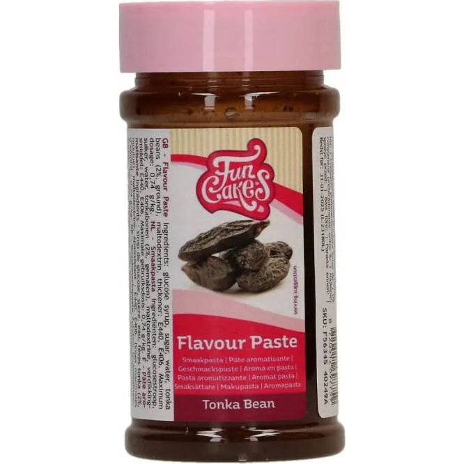 Ochucovací pasta Fazole tonka 100 g – FunCakes