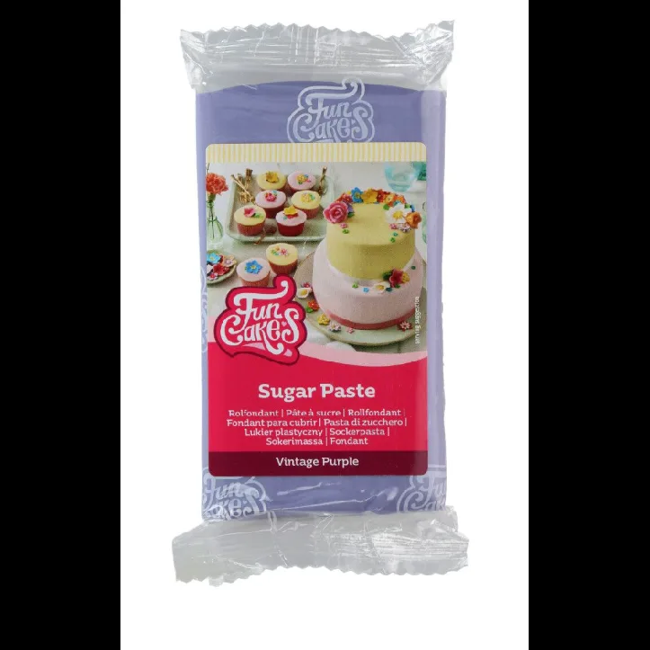 Potahovací hmota fialová 250 g – FunCakes