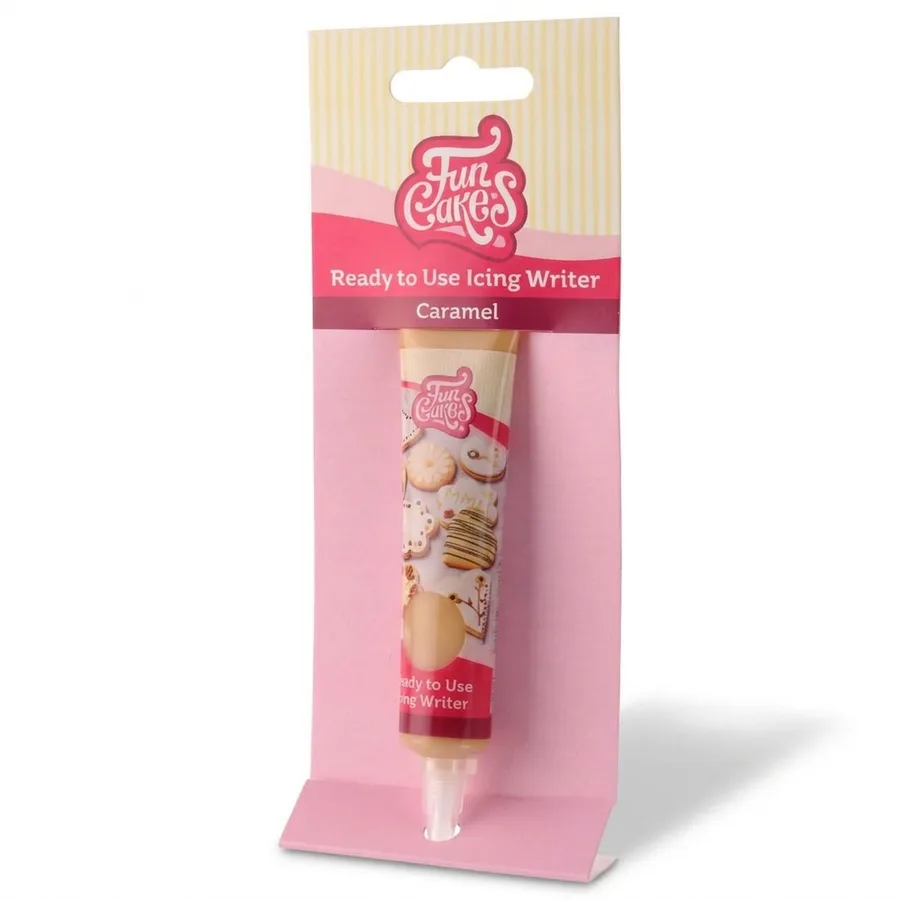 Zdobicí poleva v tubě s karamelovou příchutí 25 g – FunCakes