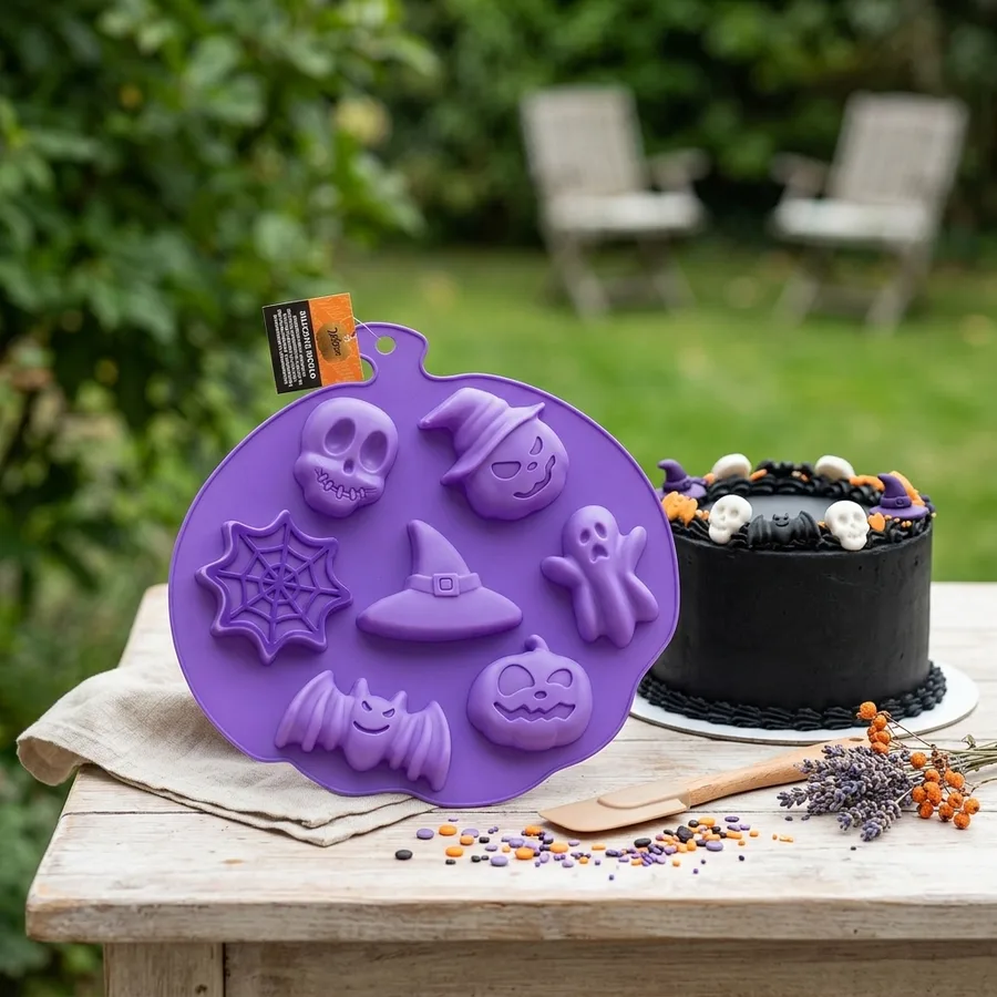 Silikonová forma Halloween na čokoládu a želé – Decora