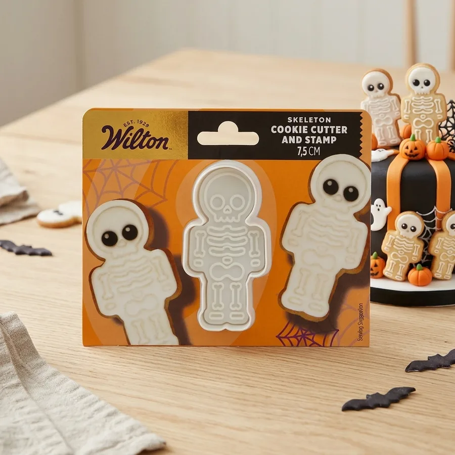 Vykrajovátko s otiskem Kostlivec 7,5 cm – Wilton