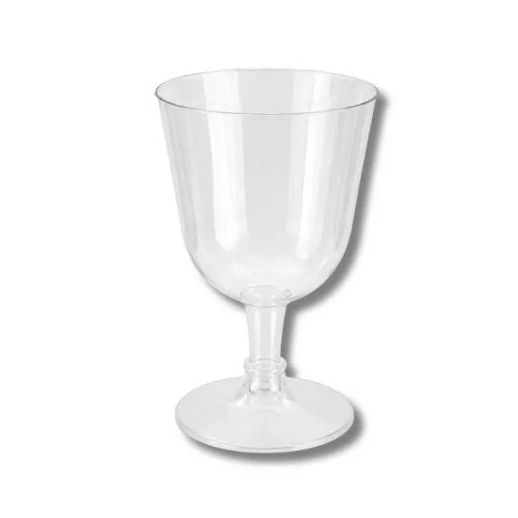 Plastový kelímek Královská číše na vysoké stopce 160 ml, 11,5 × 6,5 cm