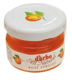 Džem meruňka porcovaný 20 × 28 g ve skle – DARBO
