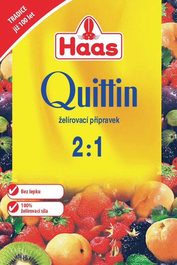 Želírovací směs Quittin 2:1 24 g – Haas