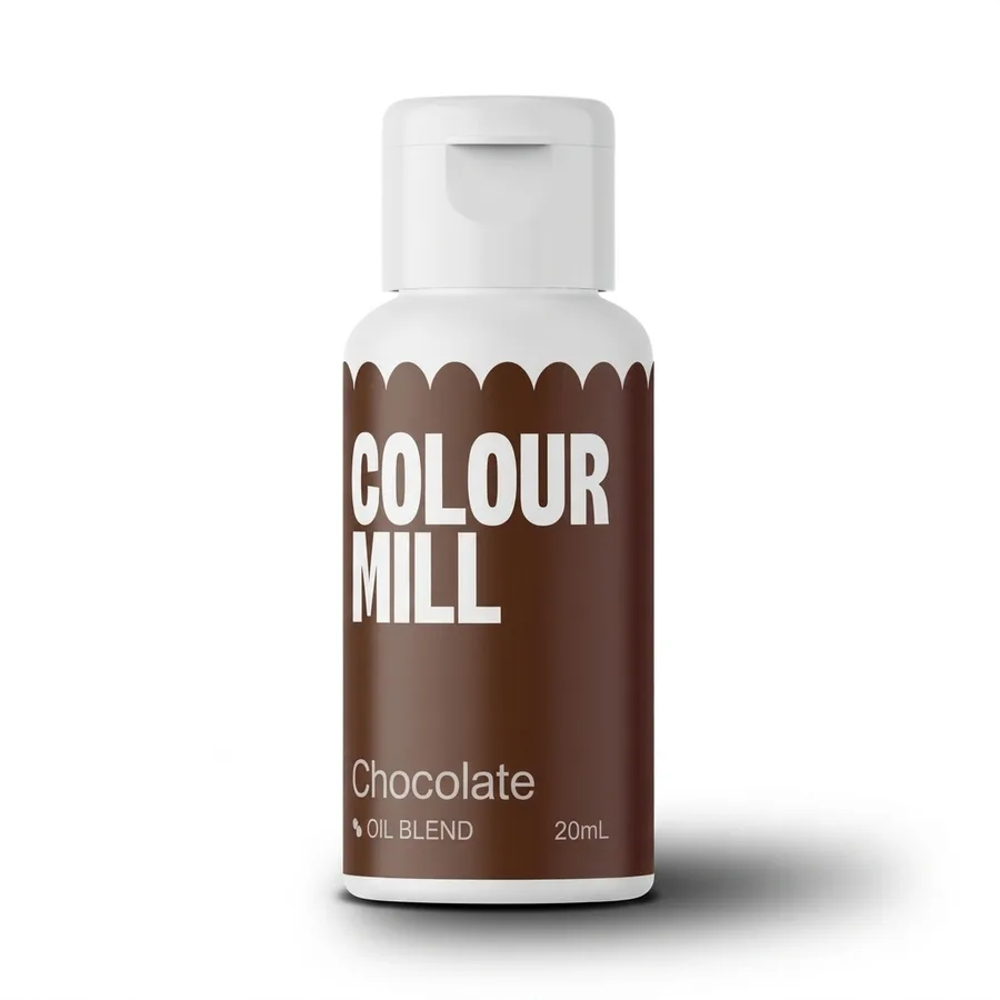Tekutá olejová barva čokoládová 20ml – Colour Mill