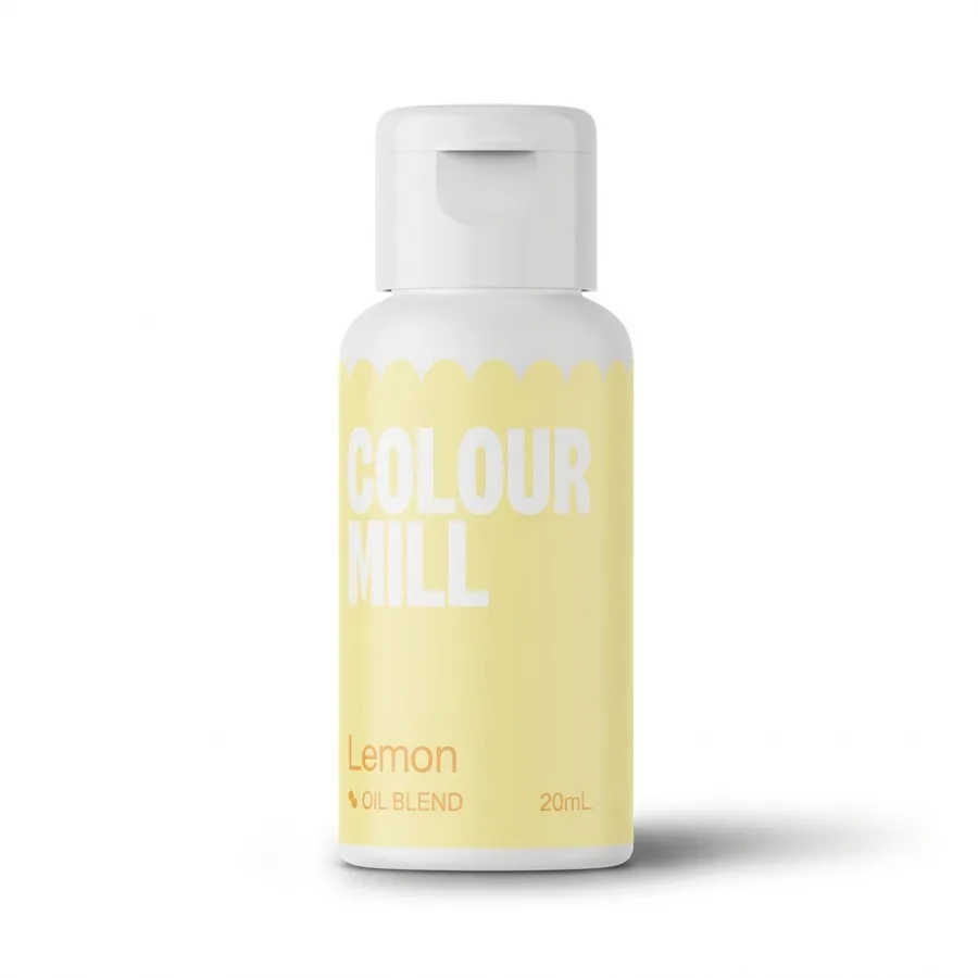 Tekutá olejová barva citronová 20ml – Colour Mill