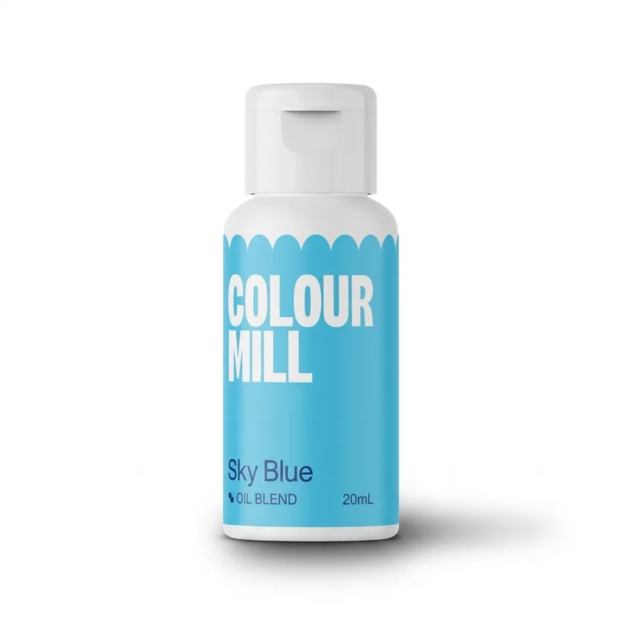 Olejová barva nebesky modrá (Sky Blue) 20 ml – COLOUR MILL
