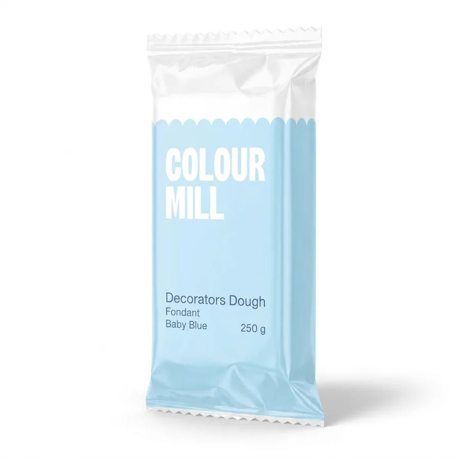 Potahovací hmota světle modrá 250 g – Colour Mill