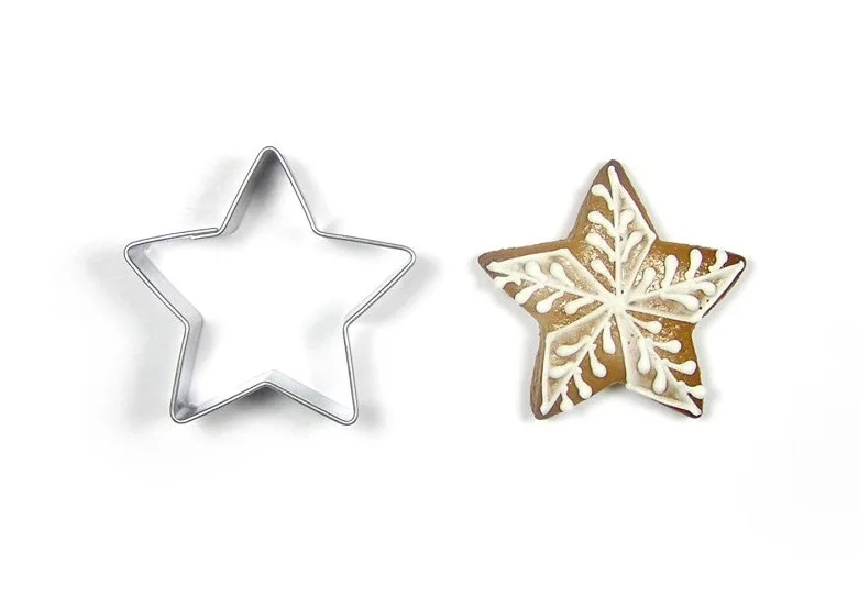 Nerezové vykrajovátko 5cípá hvězda 4,2 cm – Jandejsek