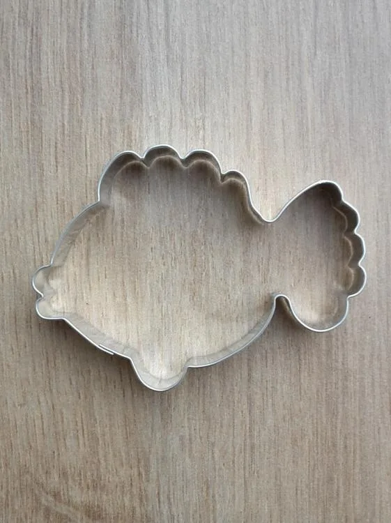 Vykrajovátko velká skalára baculatá ryba 8 × 6 cm – Felcman