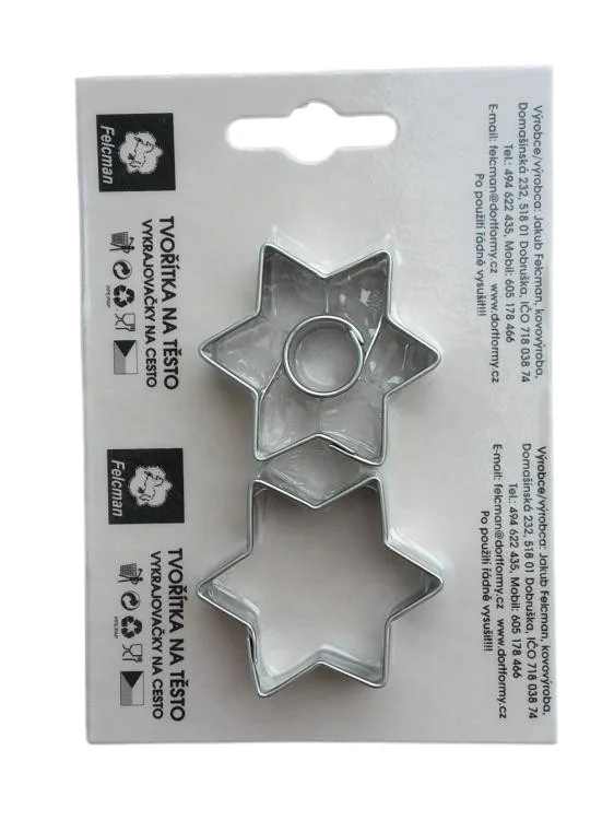 Nerezové vykrajovátko Hvězda 48 mm – Felcman