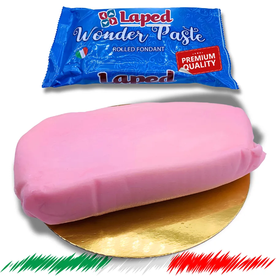 Potahovací hmota růžová s vanilkovou příchutí 1 kg – LAPED