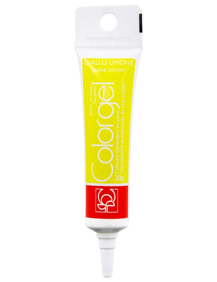 Gelová barva Giallo Chiaro světle žlutá – Modecor