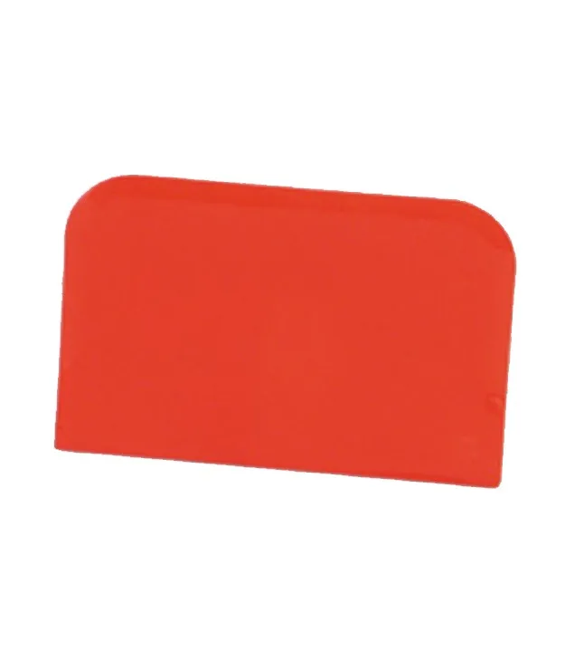 Cukrářská stírací karta zaoblená plastová 12 × 8,1 cm