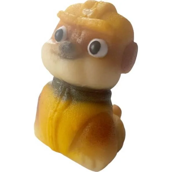 Marcipánová figurka Paw Patrol Rubble 5,5x4 cm – Frischmann Vyškov