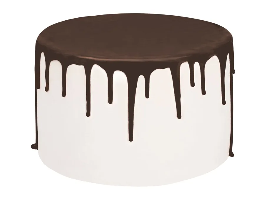 Poleva Cake Drip hnědá pro stékající efekt 250 g – Cake Masters