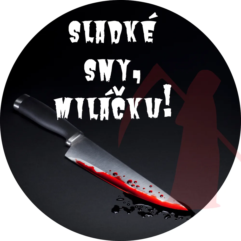 Horor – Krvavý nůž a Sladké sny, miláčku! – jedlý obrázek na dort – jedlý obrázek na dort