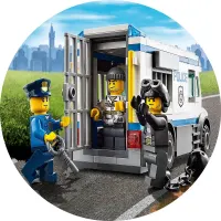 Lego – Policie – jedlý obrázek na dort