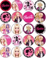 Barbie – jedlý papír na cupcakes