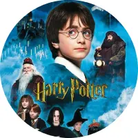 Harry Potter a Kámen Mudrců – jedlý obrázek na dort