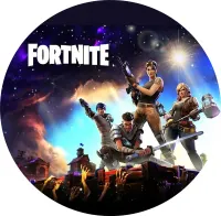Fortnite – Dark Galaxy – jedlý obrázek na dort