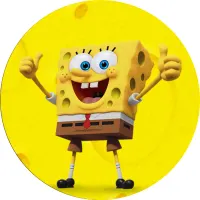 Spongebob – radost na žlutém – jedlý obrázek na dort