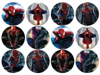 Spiderman – jedlý papír na cupcakes