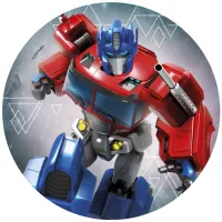 Transformers – Optimus Prime v akci – jedlý obrázek na dort