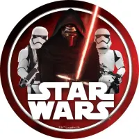 Star Wars – Kylo Ren a stormtroopeři – jedlý obrázek na dort