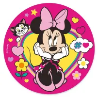 Zamilovaná Minnie – jedlý obrázek na dort