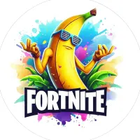 Fortnite banán jedlý papír na dort i cupcakes – jedlý papír na cupcakes