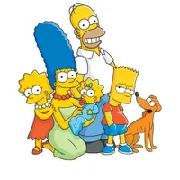 Simpsonovi – rodinka s Homerem – jedlý obrázek na dort