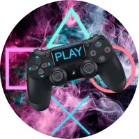 Playstation – Tlačítka – jedlý obrázek na dort