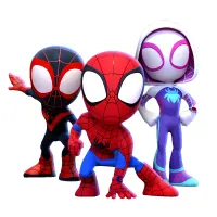 Spiderman – Spidey a jeho úžasní přátelé – jedlý obrázek na dort