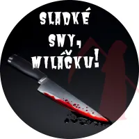 Horor – Krvavý nůž a Sladké sny, miláčku! – jedlý obrázek na dort