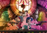 Arcane – Jinx, Vi a hrdinové Piltoveru – jedlý papír na hranatý dort