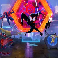 Spiderman – Miles Morales a portál Free Fire – jedlý obrázek na dort