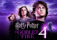 Harry Potter – Ohnivý pohár s Hermionou a Ronem – jedlý papír na hranatý dort