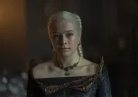 Rod draka – mladá Rhaenyra Targaryen – jedlý papír na hranatý dort