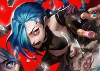Arcane – Jinx a střepy vzpomínek – jedlý papír na hranatý dort