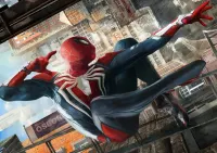 Spiderman – skok mezi mrakodrapy – jedlý papír na hranatý dort