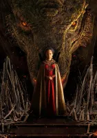 Rod draka – Rhaenyra Targaryen a drak Syrax – jedlý papír na hranatý dort