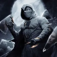 Moon Knight – temný hrdina pod měsícem – jedlý obrázek na dort