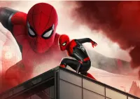 Spiderman – akční hrdina nad Londýnem – jedlý papír na hranatý dort