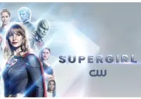 Supergirl – Kara Danvers a tým hrdinů – jedlý papír na hranatý dort