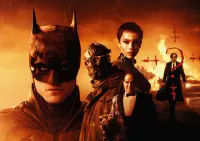 Batman – Temný rytíř a postavy z filmu – jedlý papír na hranatý dort