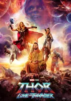 Thor – Love and Thunder hrdinové ve vesmíru – jedlý papír na hranatý dort