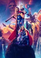 Avengers – Thor: Láska a hrom s Mighty Thor a partou – jedlý papír na hranatý dort