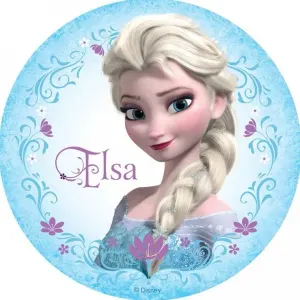 Elsa – Frozen – jedlý obrázek na dort